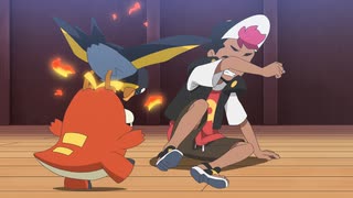 ポケットモンスター（2023） 第17話「カイデンとホゲータ　秘密の大特訓！」のサムネイル